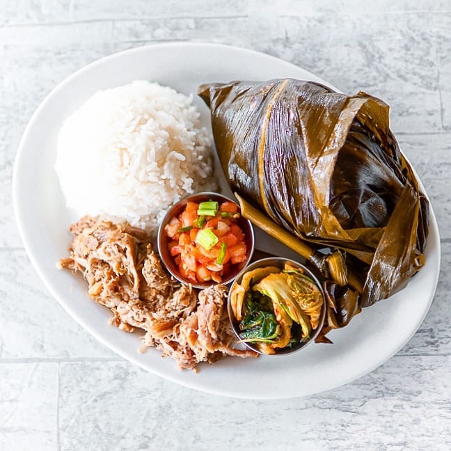 Keoki's Lau Lau and Kalua Pig