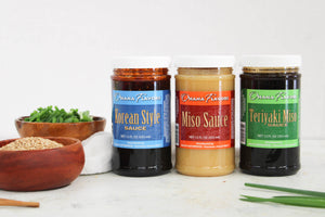 Ohana Blends Favorites Trio of Sauces - 3 Bottles of 12 oz Sauces